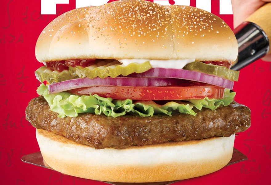 Wendy’s burger