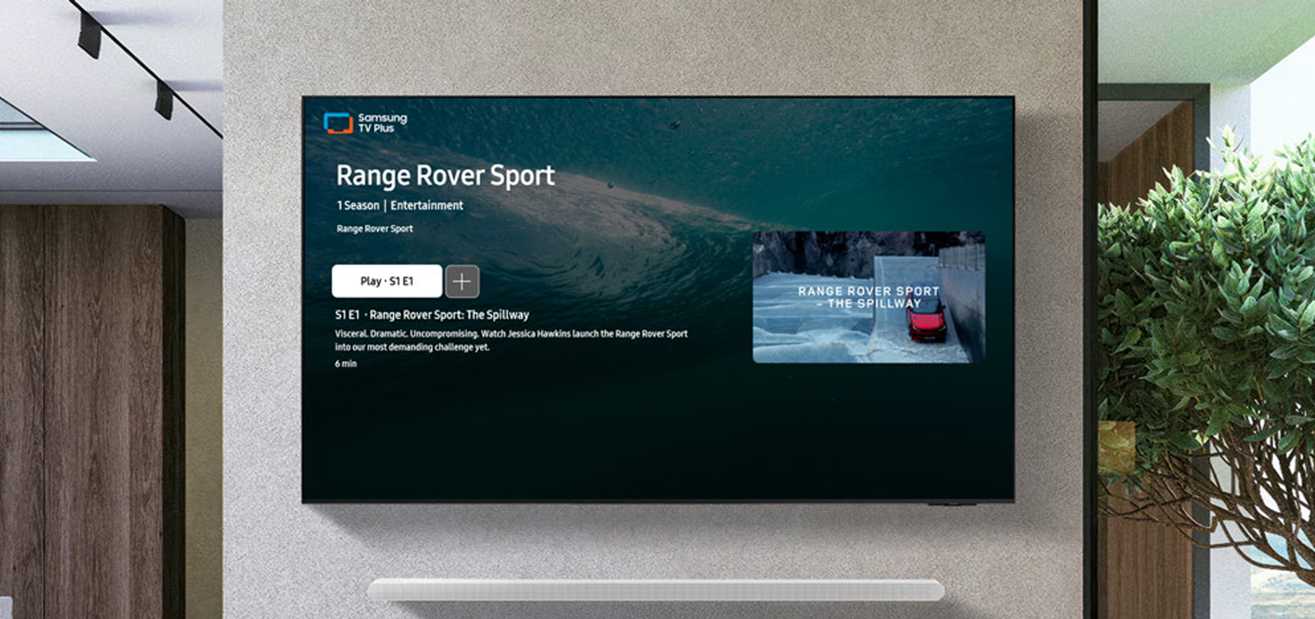 Together launches region’s first Samsung TV branded content destination for Range Rover Sport